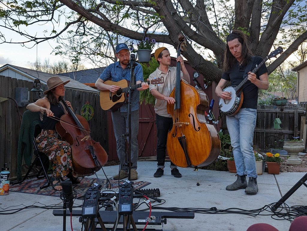 Musicians perform at Longmont Musical Supper Club house concert series